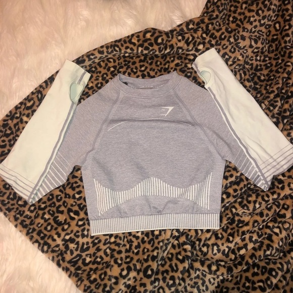 Gym shark crop top size Small - Picture 2 of 3